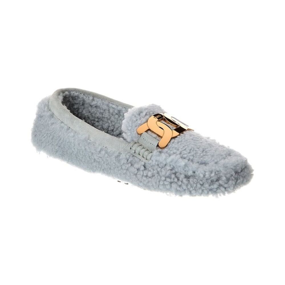 Tod's Gommini Shearling Loafer